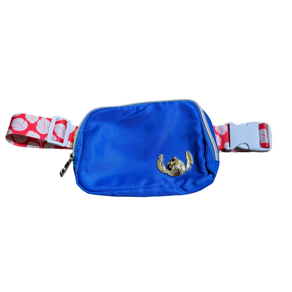 Stitch Women's Blue Adjustable Shoulder Strap Belt Fanny Pack Bags One Size